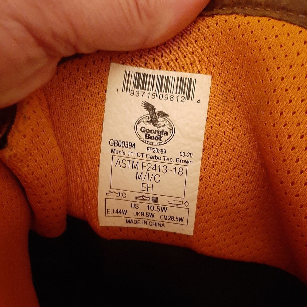 Mens Georgia Boots